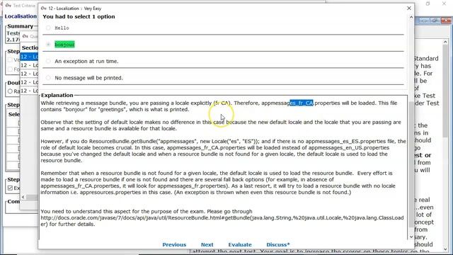 Changing the default locale before calling getBundle(). (enthuware.ocpjp.v8.2.1154) смотреть онлайн