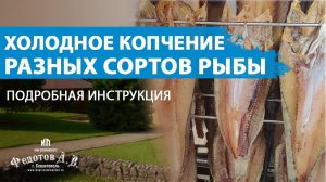 Холодное копчение разной рыбы: от разделки до результата. Подробная инструкция для коптильщиков.