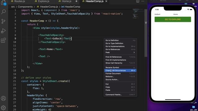 #2 How to make Custom Header in React Native || Gulsher Khan #reactnative #customHeader
