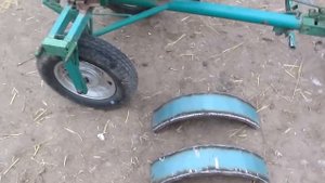 Самодельные крылья на адаптер мотоблока