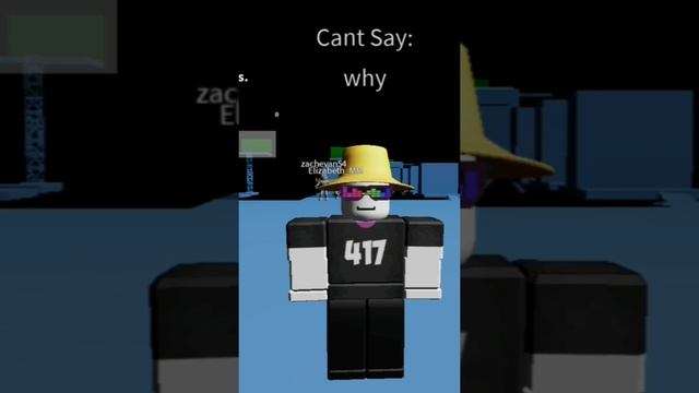 Roblox, But i CANT SAY THE WORD...