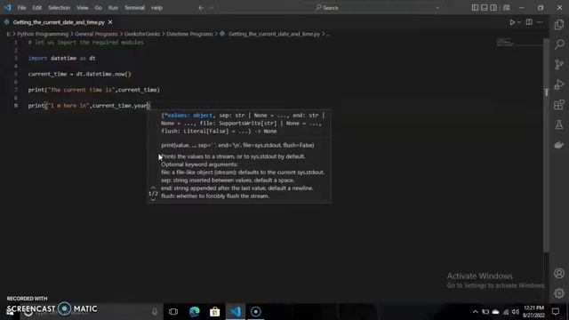 How to use Date-Time Module in Python | Python Programming | Techup Guys