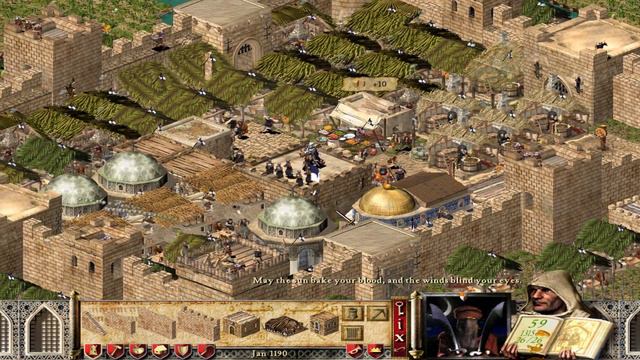 Stronghold Crusader Better AI Castle : Frederick, Sheriff, Wazir, Nizar, Marshal смотреть онлайн
