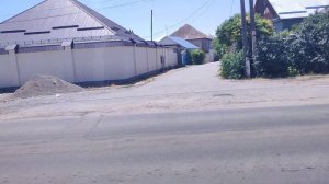 Тараз(Джамбул) Обзор улицы Почтовая(Ыкылас Дукенулы)