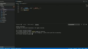 can't open file 'manage.py': [Errno 2] No such file or directory| SOLVED