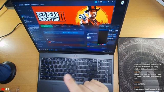 Lenovo Legion 5 PRO // Live memory upgrade // RTX3060+5800H // WALKTHROUGH // GAMING FPS TEST смотреть онлайн