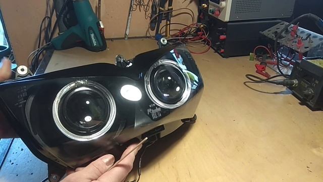 HONDA VARADERO 2 soczewki BI-LED + Ringi (DOCTOR LIGHT) смотреть онлайн