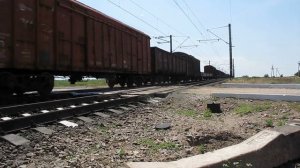 Freight Train, Товарный поезд, электровоз ВЛ8-360