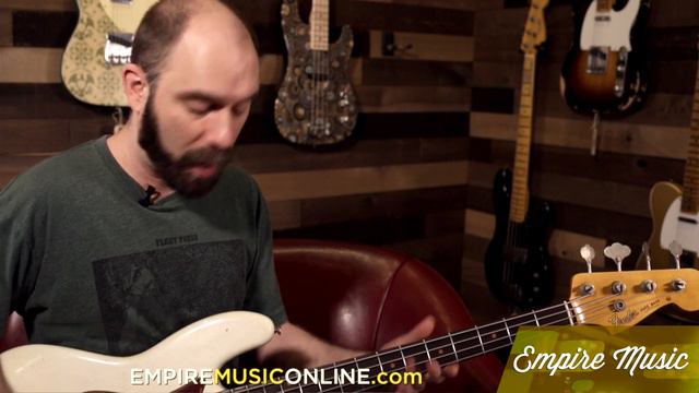 Fender Custom Shop 1960 Jazz Bass Journeyman Relic Aged Olympic White смотреть онлайн