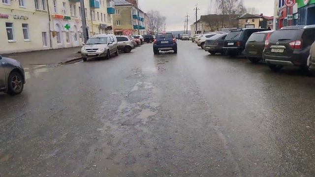 Сарапул. Центр города. улица Горького