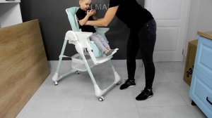 Стульчик для кормления CARRELLO Toffee CRL-9502/2 сборка. Обзор.