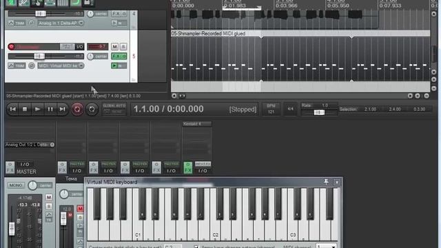 Записать midi. Записать midi
