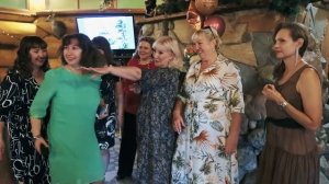 Конкурс на юбилее. Никто не хотел проигрывать.