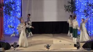 Русский лирический танец "Черёмуха". П. Приполярный, 26.02.2018г.