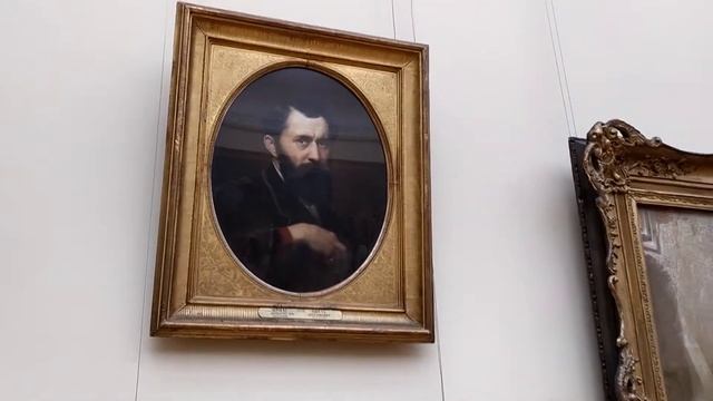 Зал Василия Перова в Третьяковской галерее.