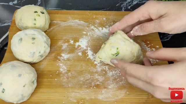 ЛЕПЕШКИ на сметане.Я НЕ УСТАЮ ИХ ГОТОВИТЬ.Быстро и вкусно!