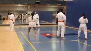 Cours de karaté shotokan(6) coup de poing rapide