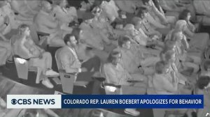 Lauren Boebert apologizes for disruptive behavior at Denver theater