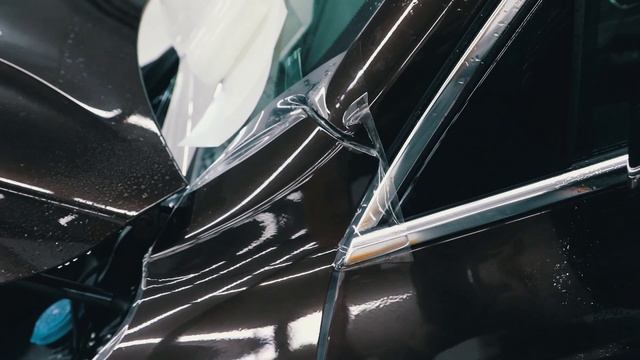 Оклейка передней части Volvo XC90 пленкой Llumar смотреть онлайн