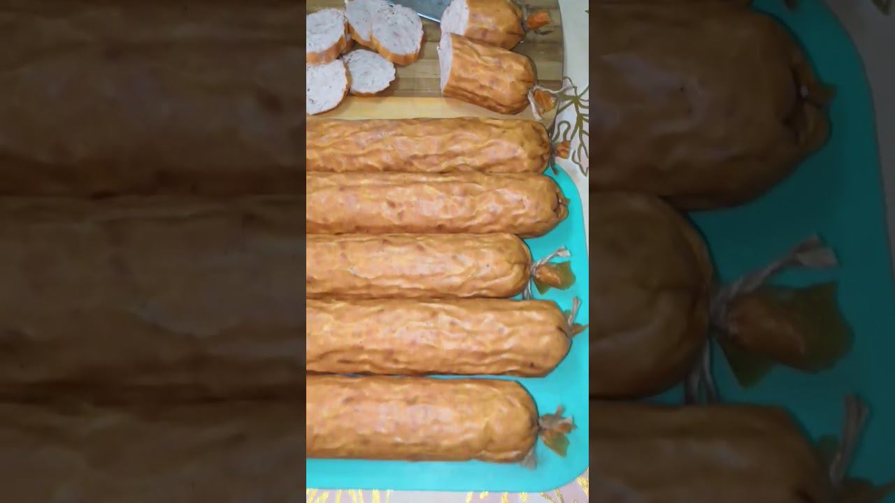 Колбаса домашняя.