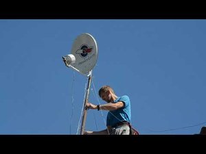 Установка Mikrotik sxt lte kit на спутниковую антенну