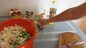 Салат из огурцов на зиму!