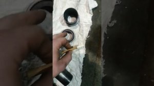 замена шкворня актрос.
