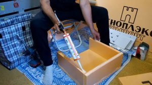 Термосумка из ничего для транспортировки дендры