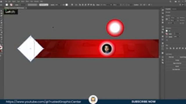 How to Make Behance Banner Design - Behance Banner Size - Banner Design Tutorial смотреть онлайн