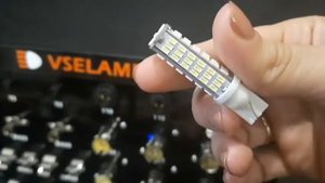 Светодиод 12v T10 78SMD 3014, белый