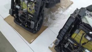 Установка сидений от Range Rover 405 в Opel Frontera Часть 1