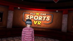 Соня стала мульти спортсменкой в игре All In One Sports VR.