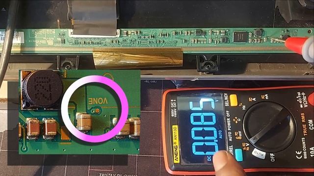 No Display Black Screen Problem on 32 Inch LED TV,  LSC320AN10-H03 Panel Repair SM4186 IC Datasheet