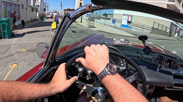 1962 Chevrolet Corvette C1 350 w/Hurst 4 Speed POV Drive/Cruise Down the Coast смотреть онлайн