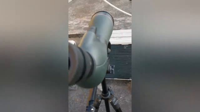 SVBONY SV406 Spotting Scope Telescope 20X observation distance test смотреть онлайн