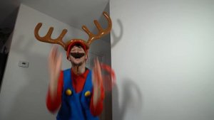Super Mario Christmas Party Minigames In Real Life
