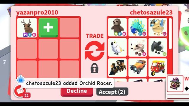 TRADING MEGA REINDEER ? IN 2023 ADOPT ME! ROBLOX смотреть онлайн