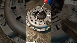 Взведение двухдискового сцепления.BMW 3.0 л S55 B30 2013-2019г.г.