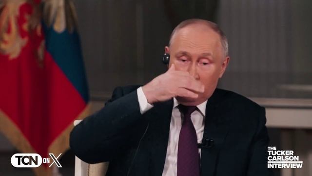 Полное интервью Владимира Путина Такеру Карлсону