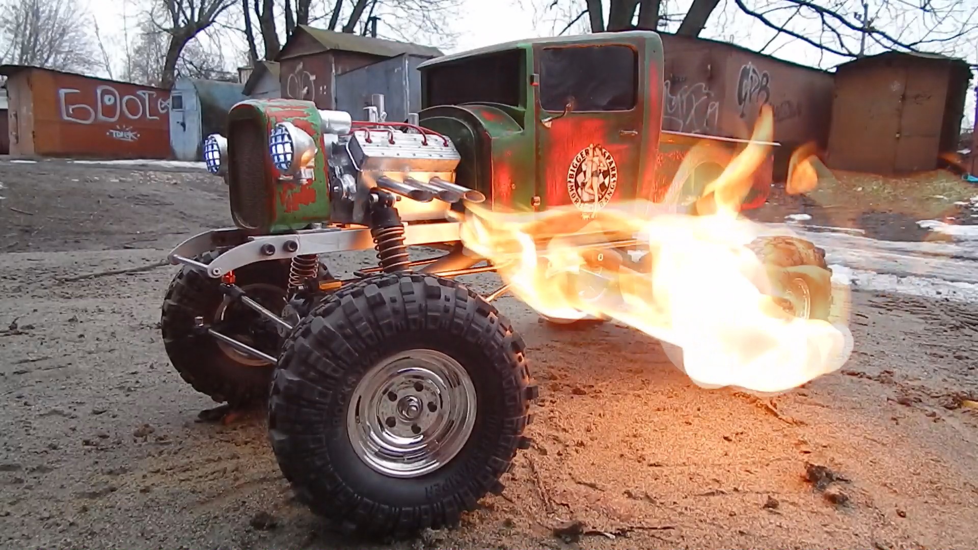 RC Rat Rod MUDDY Custom пикап ModelistRC 2020 hot rod из Брянска новая трофи RC модель для покатушек