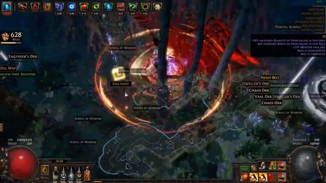 Dark Forest Map - Cyclone - Slayer - Legion League - Memory 8 - Path of Exile 1 смотреть онлайн