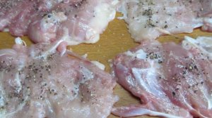 Куриные рулеты из окорочков