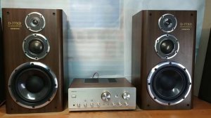 ONKYO D-77XD + Onkyo integra A-927 тест работы акустики