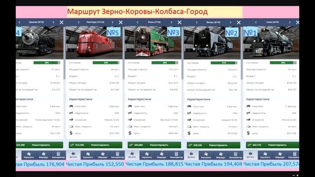 Rail Nation. 2 Эпоха Грузовые Локомотивы