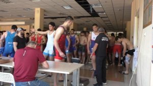 Взвешивание борцов 2022 до 92 и 125 кг, СКФО до 24 лет.