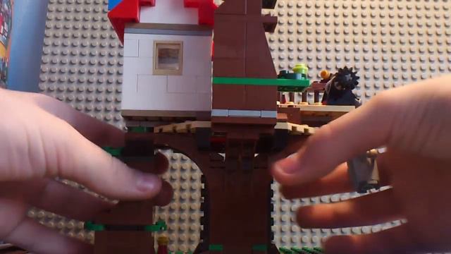 лего дом на дереве lego creator/