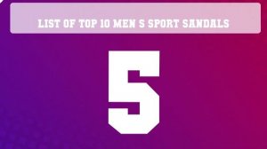 Top 10 Men's Sport Sandals to buy in USA 2021 | Price & Review