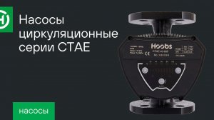 Насосы Hoobs для отопления энергоэффективные серии CTAE с резьбовым/фланцевым присоединением