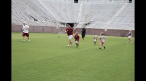 Karlos Williams...even an 80lb kid on his shoulder