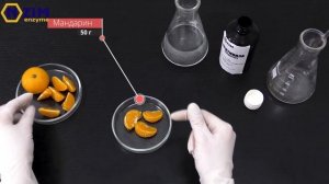 Расщепление оболочки цитрусовых ферментом Пектиназа (Pectinase)